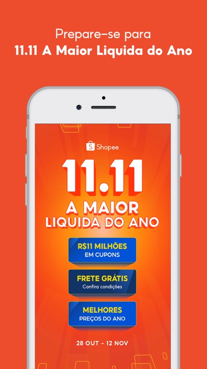 Shopee: 11.11 A Maior Liquida