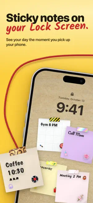 DailyWall: Sticky Notes Widget screenshot 1