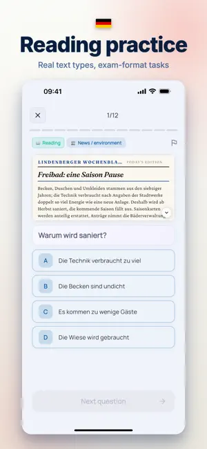 Einbürgerungstest 2026 & DTZ screenshot 2