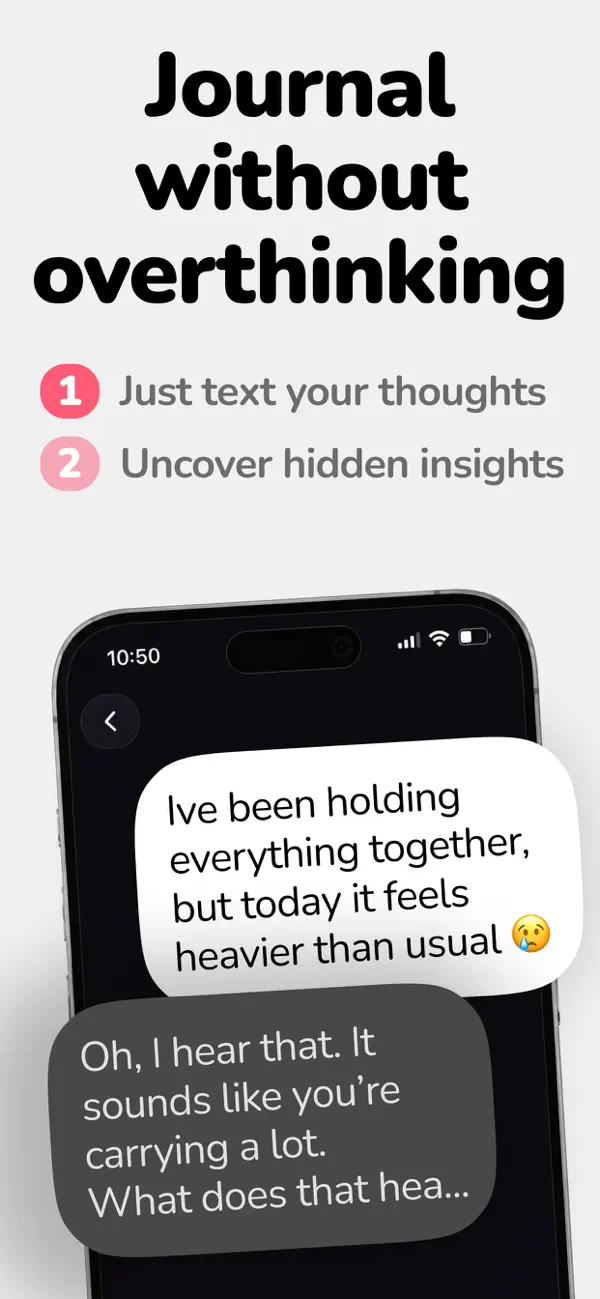 Screenshot #1 pour Journal Prompts AI: Glimmer