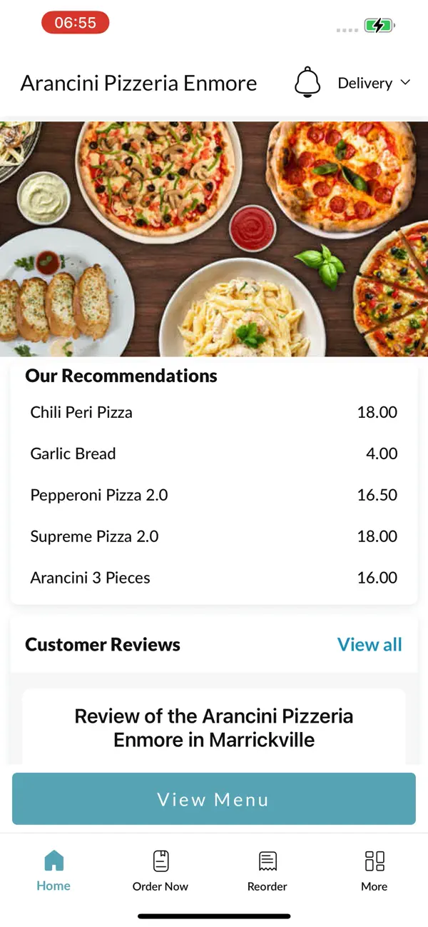 Screenshot #2 pour Arancini Pizzeria Enmore