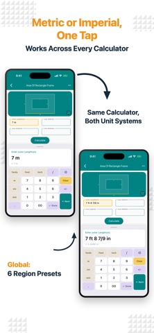 Construction Calculator A1 Pro iPhone screenshot