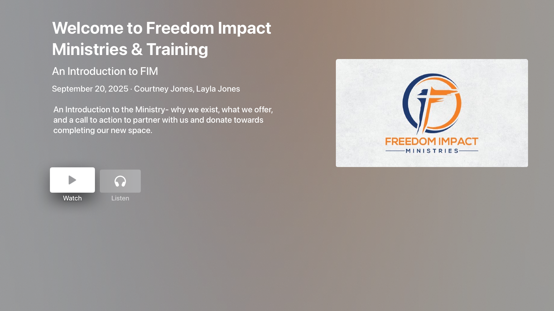 Freedom Impact Ministries