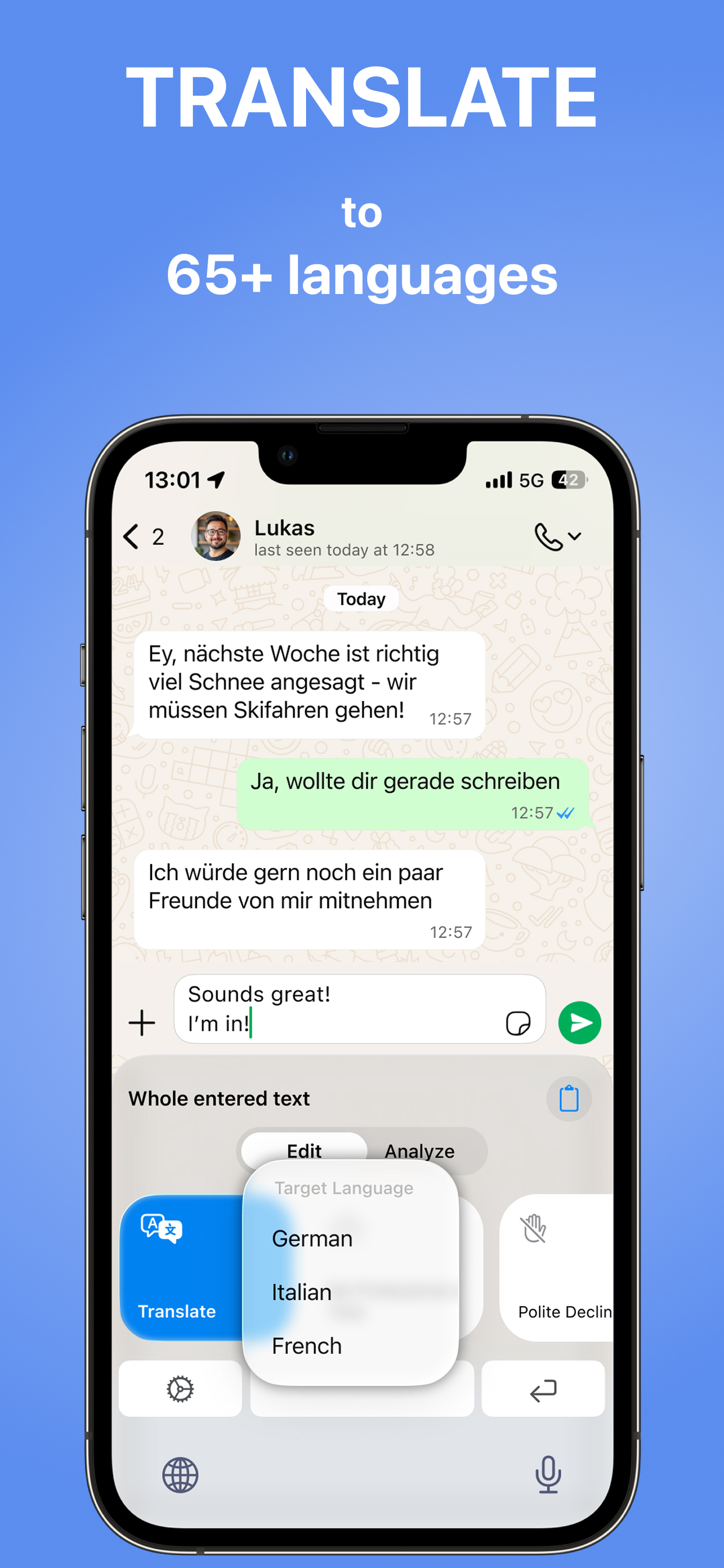 ClevaType: AI Writing Keyboard screenshot 4