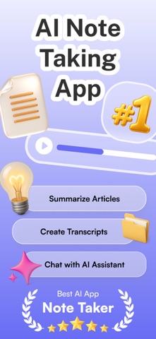 Notico - AI Note Taker Screenshot 1 of 7