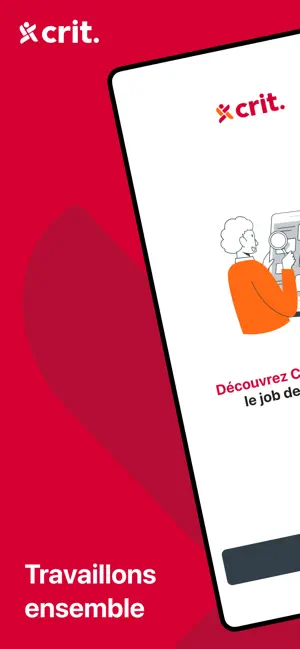 Crit Intérim & Emploi iPhone screenshot 1
