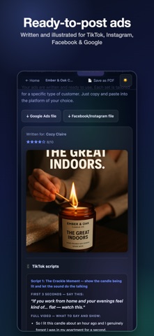 MarketScale: AI Marketing iPhone screenshot