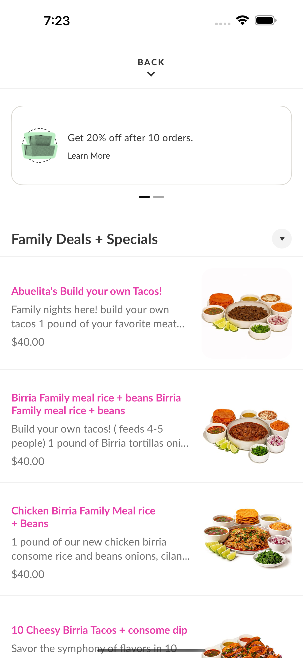 Abuelita's Birria Mexican Food