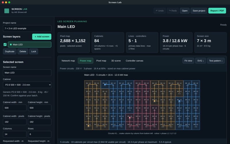 Screen Lab: LED Wall Planner screenshot 4