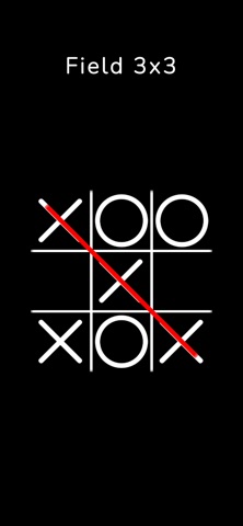 Tic Tac Toe: Two Players XO iPhone screenshot