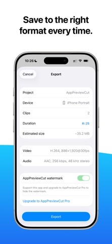 AppPreviewCut: Edit & Convert screenshot