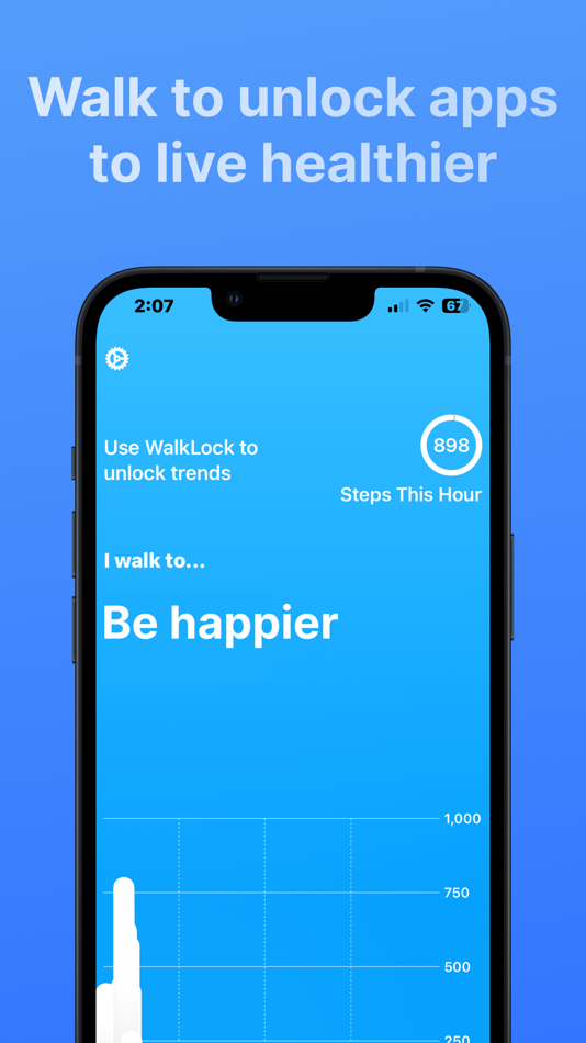 WalkLock - Walk to Unlock Apps - 1.4 - (iOS)