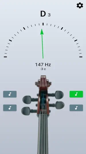 Cello Tuner - Simple Tuner screenshot 3