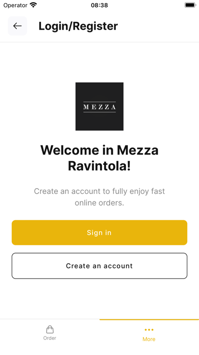 Mezza® Screenshot