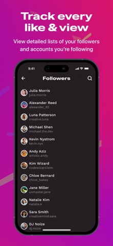 Unfollower: Followers Tracker screenshot