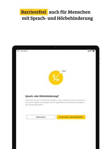 ADAC Pannenhilfe iPad screenshot 6