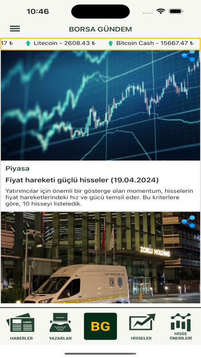 Borsa Gündem Screenshot