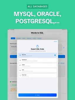 Words to SQL Script Generator screenshot 6