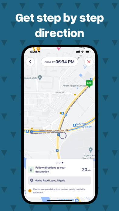 OrnaMap: Lagos Transport App Screenshot