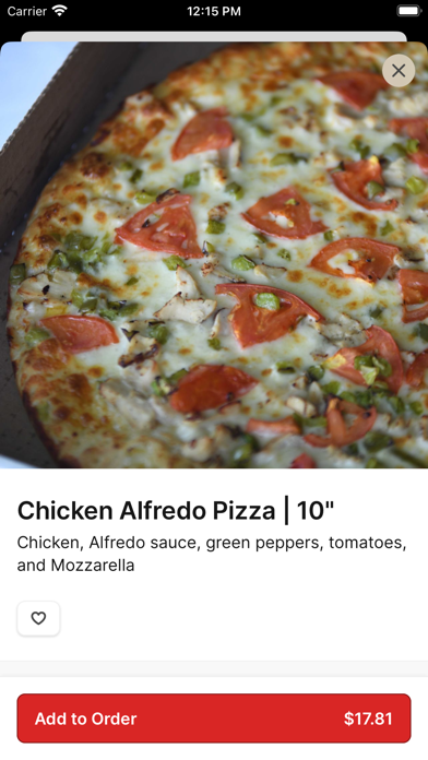 Louie's Pizza To Go iPhone screenshot 3 - Food & Drink app