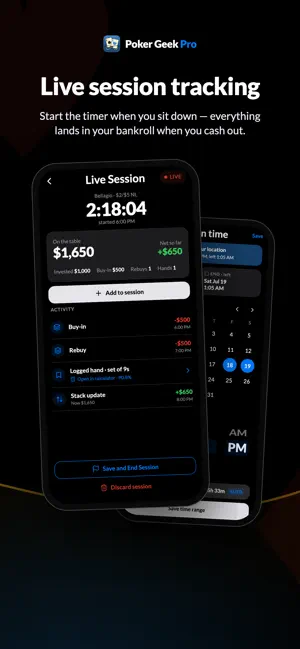 Poker Geek Pro screenshot 3