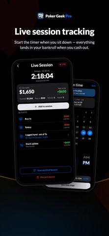 Poker Geek Pro iPhone screenshot