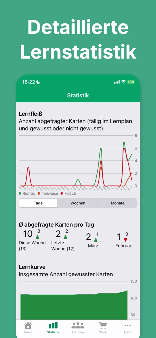 Repetico - Karteikarten lernen iPhone App Screenshot 6 – Bildung