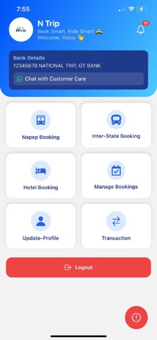 N trip screenshot