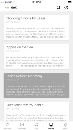 Gospel Alliance Church screenshot 3