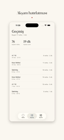 Nefes — Nefes Egzersizi screenshot