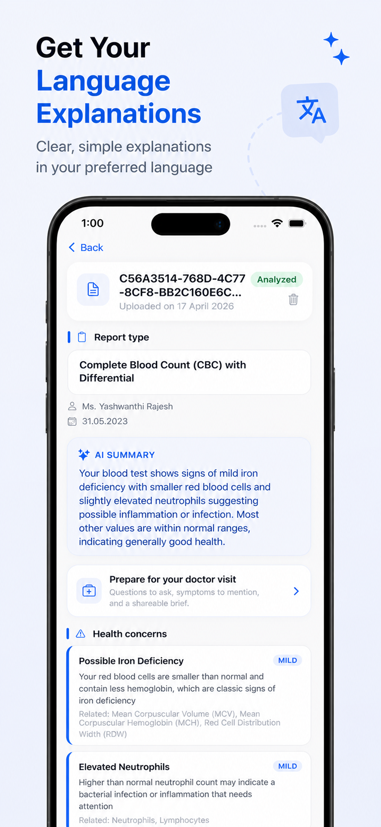 MedReport AI: Health Analyzer