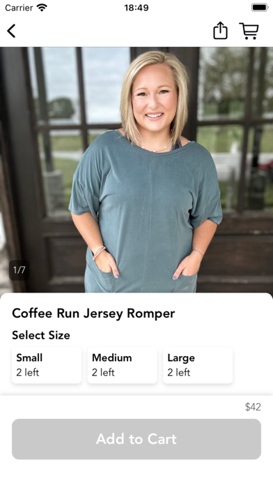 Tennessee Lace Boutique Screenshot