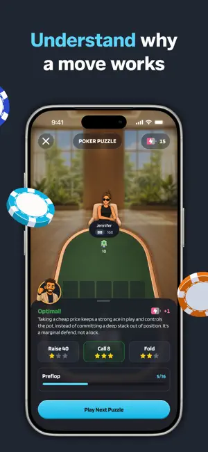Poker Skill - Learn Holdem screenshot 2