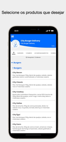City Burger Delivery screenshot