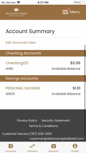 ACIB Mobile Banking screenshot 4