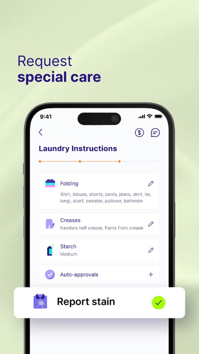Washmen Laundry & Dry Cleaning Screenshot