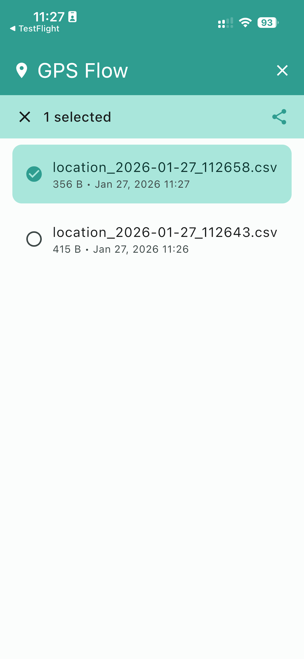 GPS Flow screenshot 3
