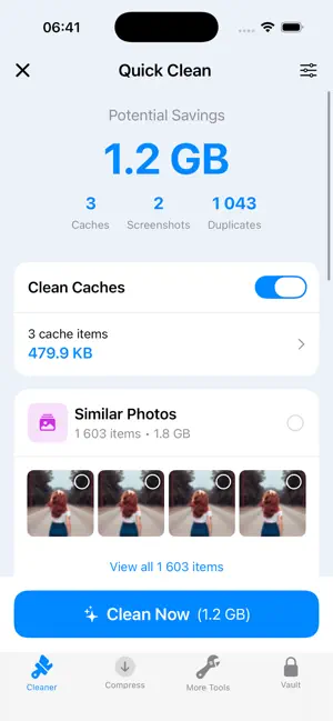 FreeUp Storage - Space Cleaner iPhone screenshot 5