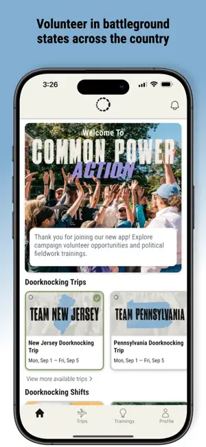 Common Power Action App screenshot 1