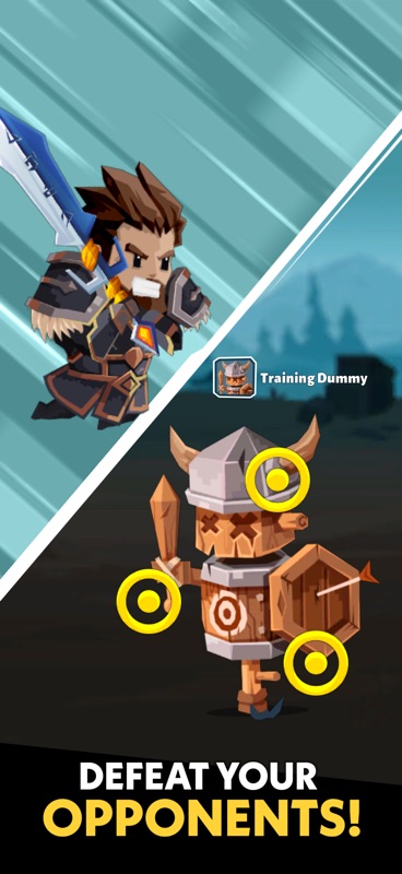 Slash & Roll: Dice Heroes screenshot 1