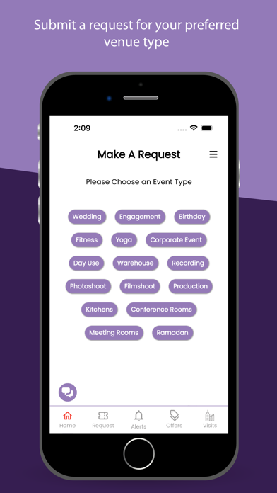 Venu - Book Spaces Screenshot