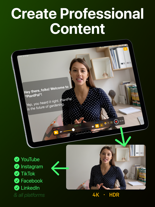 Telepromptr Screenshot