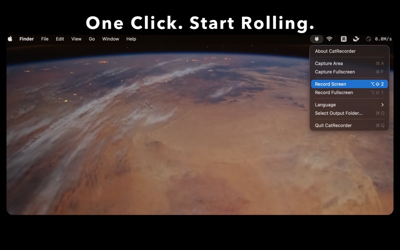 CatRec screenshot