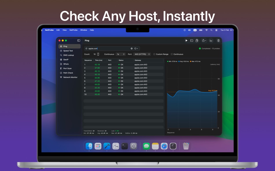 #1. Netutilus: Network Utility (macOS) Ved: Oleksandr Kozlovskyi