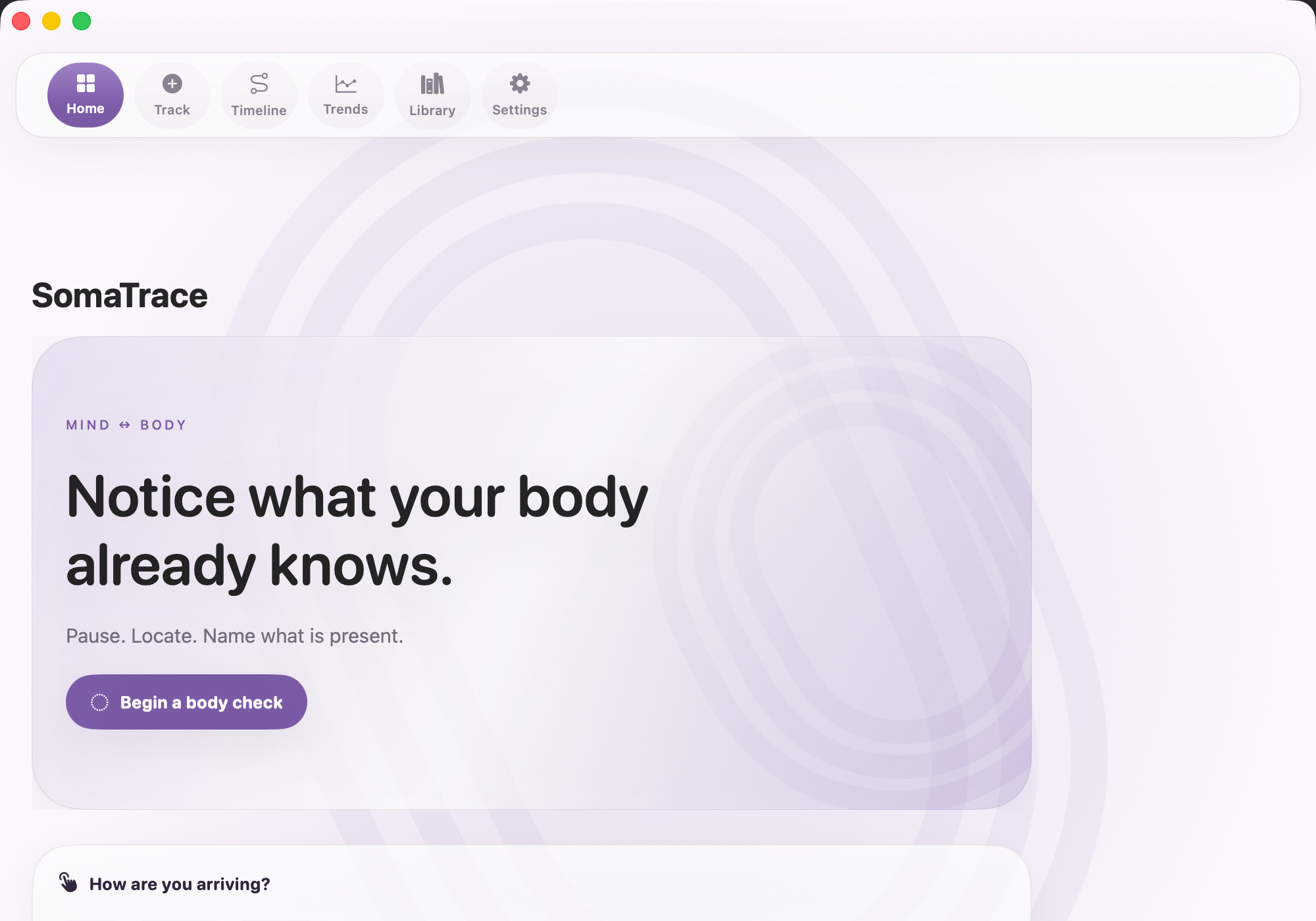 SomaTrace: Mind Body screenshot 4