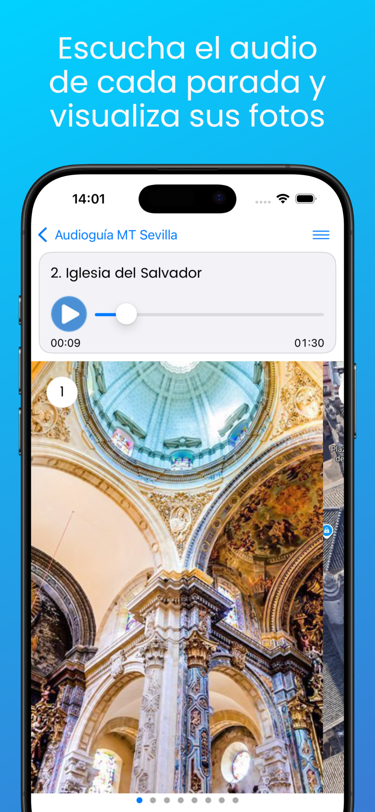 Audioguide MT Sevilla screenshot 3