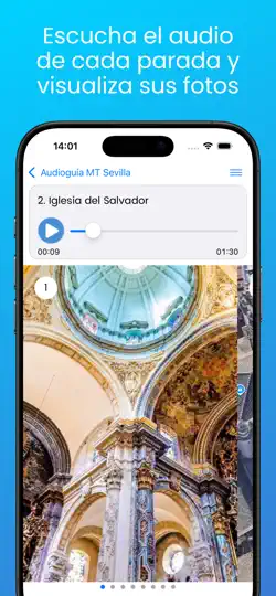 Capture d'écran de Audioguide MT Sevilla sur iPhone 3