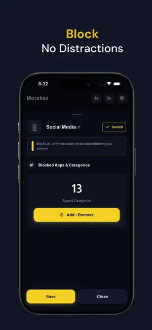 Morakez: Focus & Timer screenshot 4