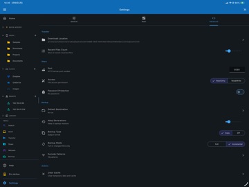 QuickExplorer - File & Storage iPad screenshot