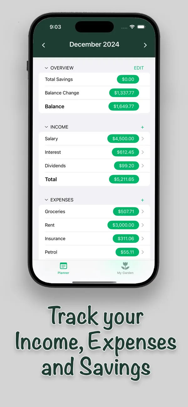 Screenshot #1 pour Money Garden